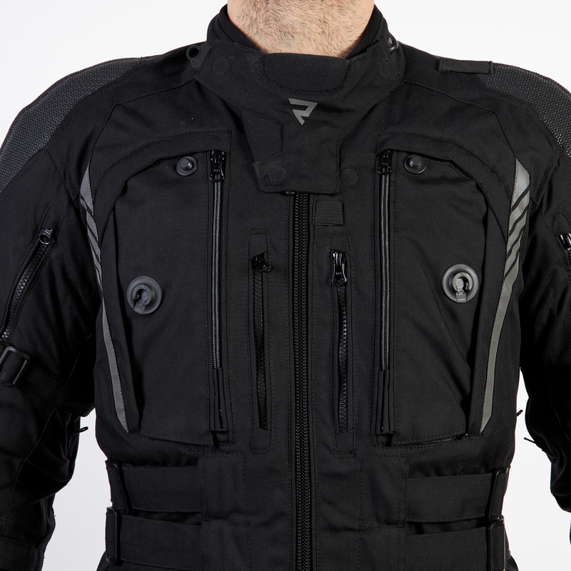 Rebelhorn Patrol Black Motocikla jaka