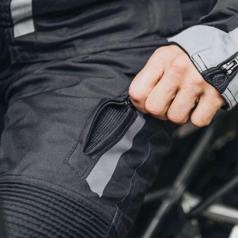 Ozone Vulcan Black Motocikla bikses