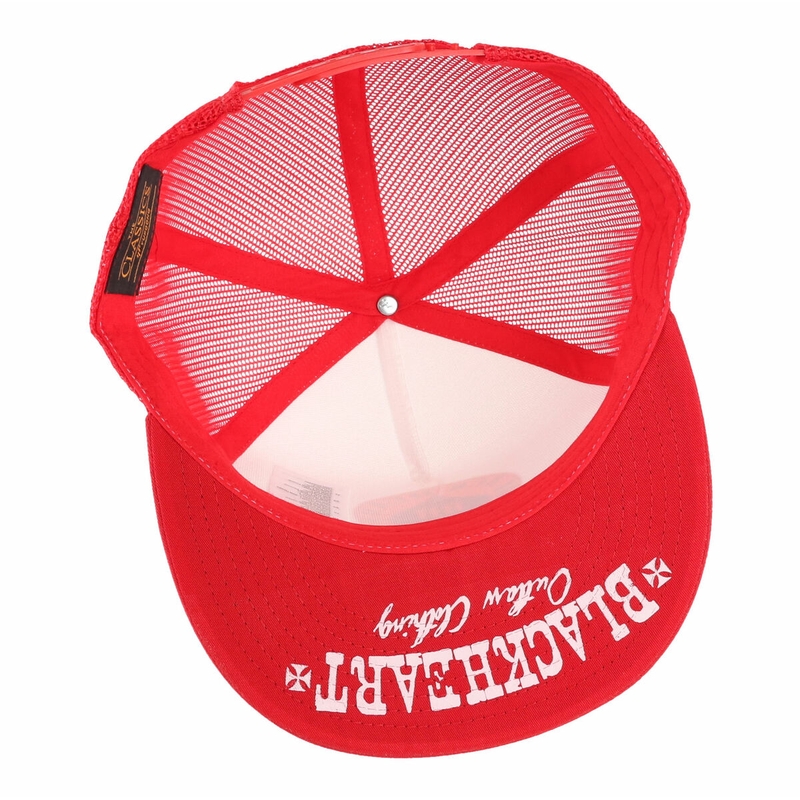 Cepure Black Heart Sarkanais lāpsta izpārdošana