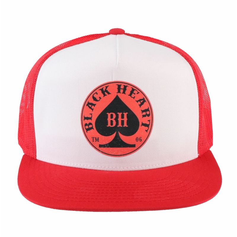 Cepure Black Heart Sarkanais lāpsta izpārdošana