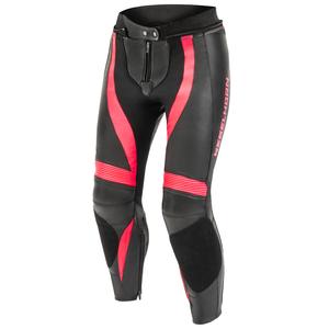 Sieviešu Rebelhorn Rebel Rebel Black-Fluo Pink motocikla bikses