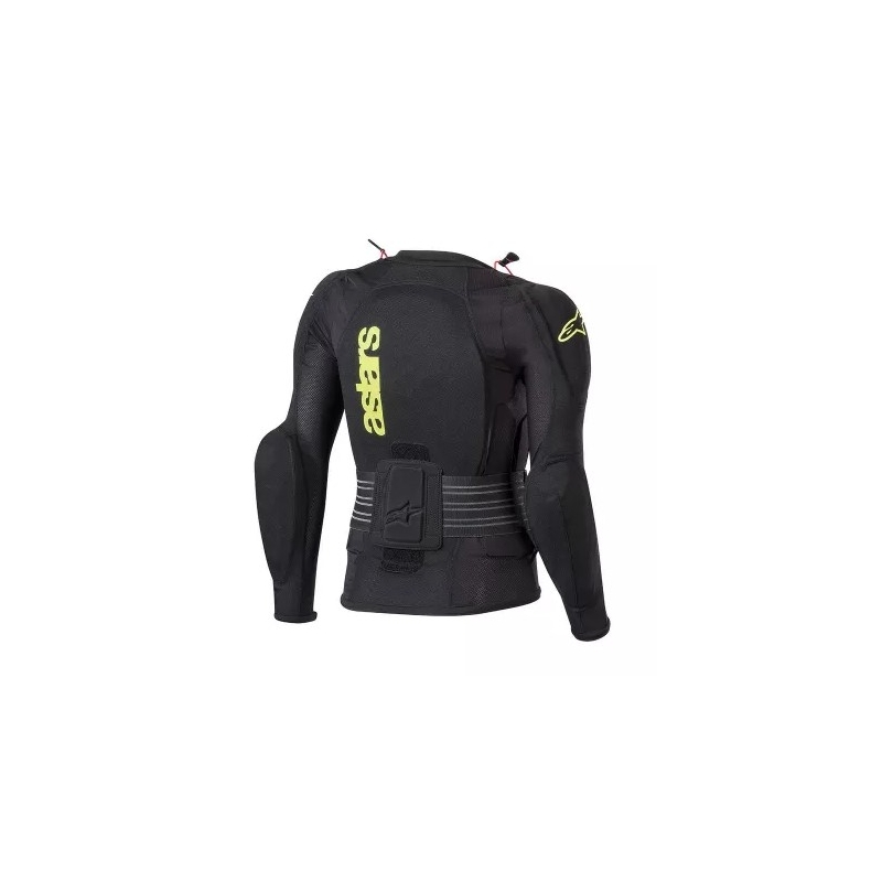 Alpinestars Bionic Plus bērnu ķermeņa aizsarglīdzeklis Black-Fluo Yellow
