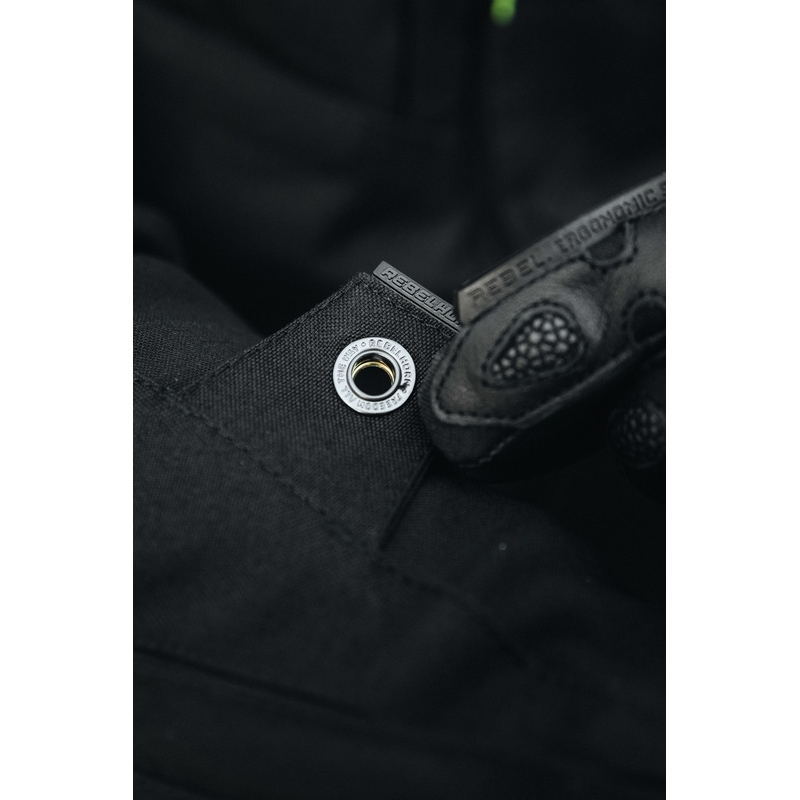 Rebelhorn Hardy II motocikla jaka melna izpārdošana