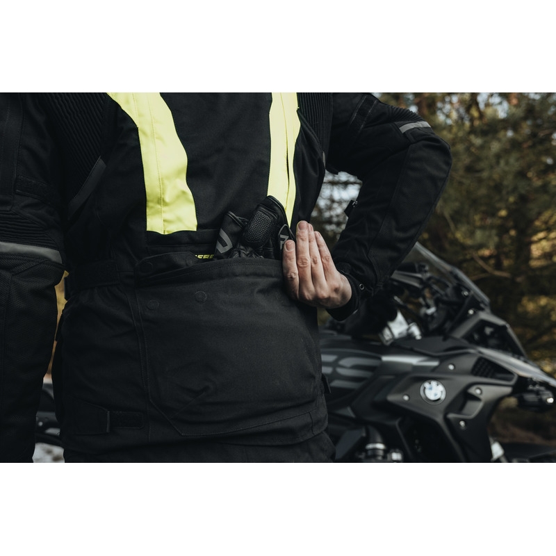 Motocikla jaka Rebelhorn Hardy II black-fluo yellow izpārdošana