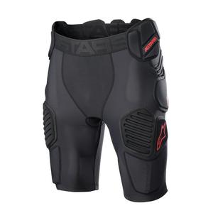 Alpinestars Bionic Pro motokrosa šorti melni un sarkani