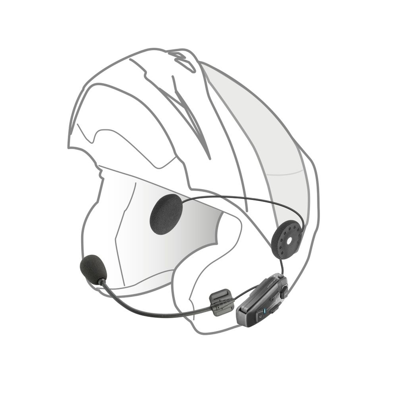 Bluetooth brīvroku interfons U-COM8R - vienvietīgs komplekts