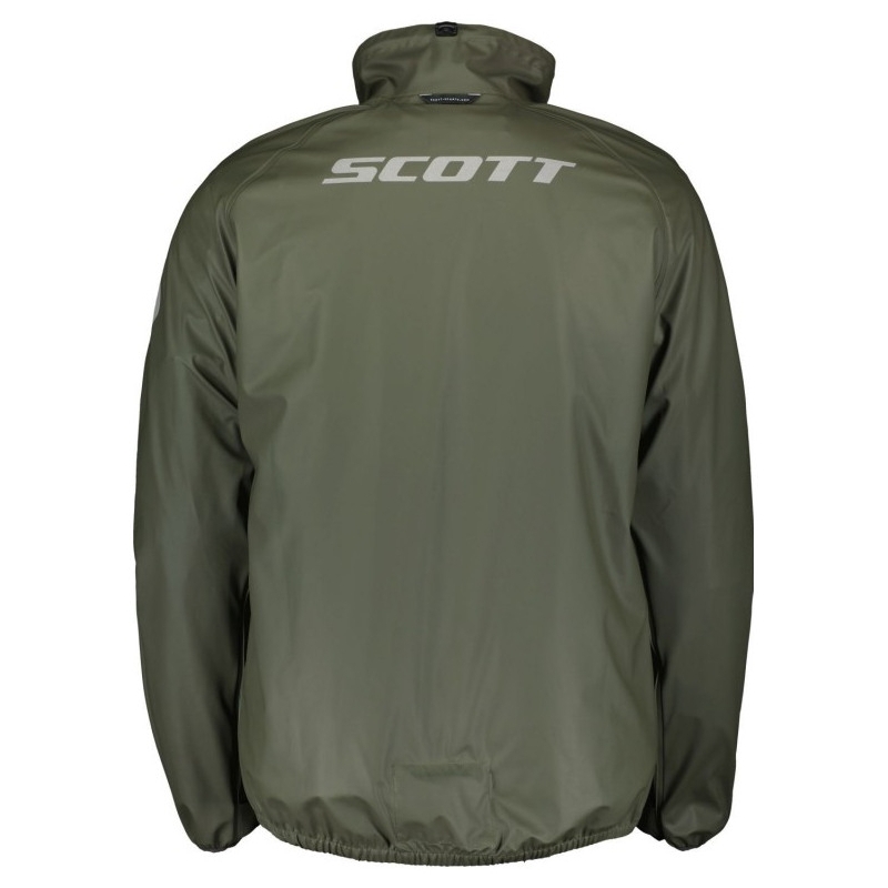 SCOTT Ergonomic Pro DP lietus jaka olīvu zaļa