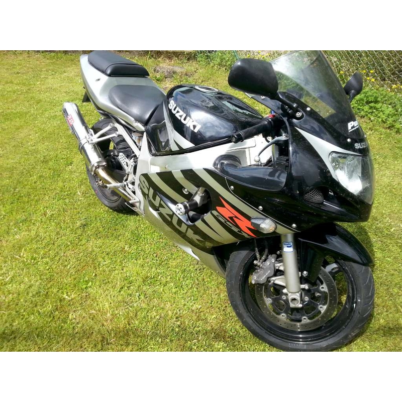 Suzuki GSX-R 600 (01-03) ar klasisko aptecētāja modifikāciju