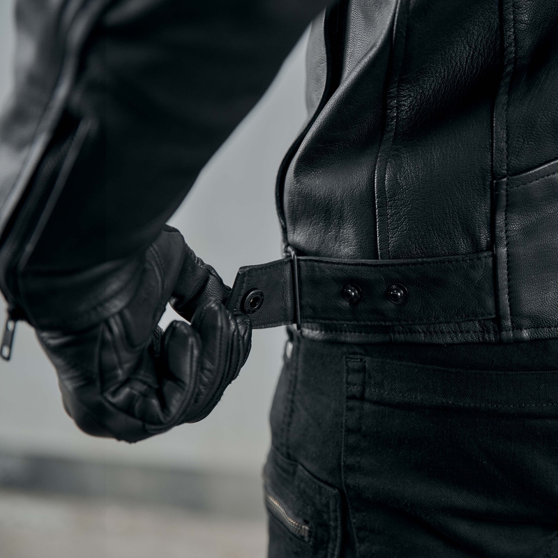Rebelhorn Impala motocikla jaka melna