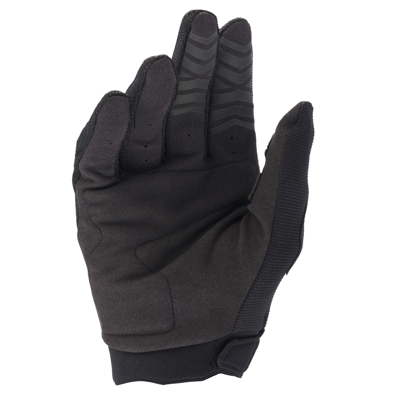 Alpinestars bērnu motokrosa cimdi ar pilnu caurumu Black