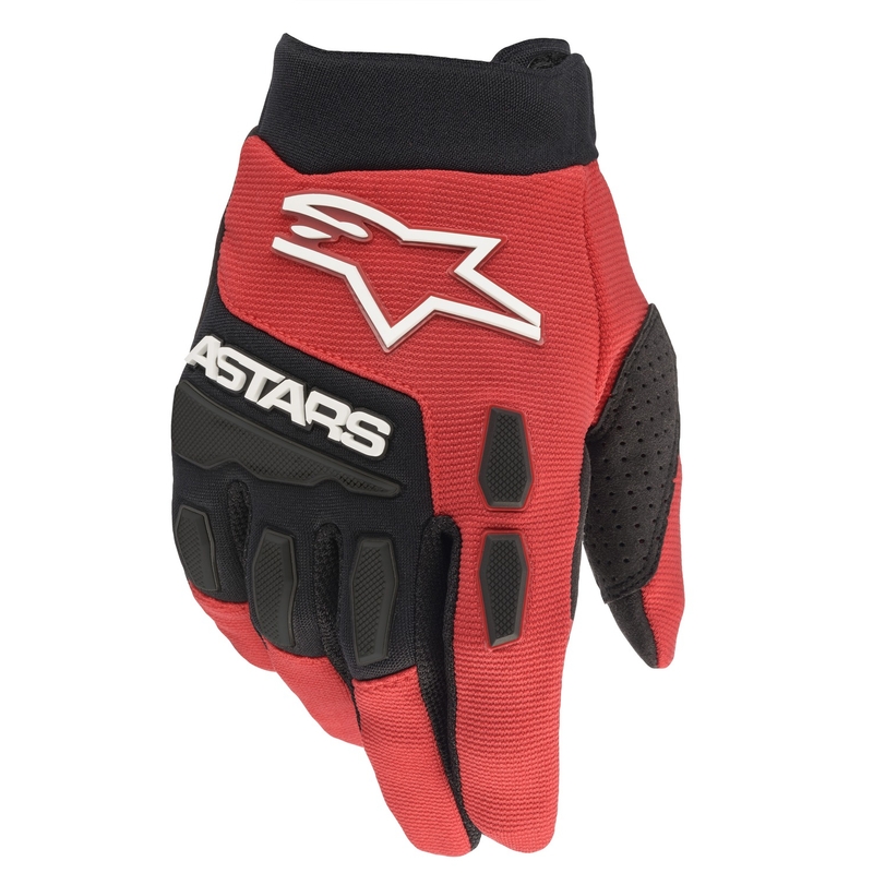 Alpinestars bērnu motokrosa cimdi pilnpapīra melni un sarkani