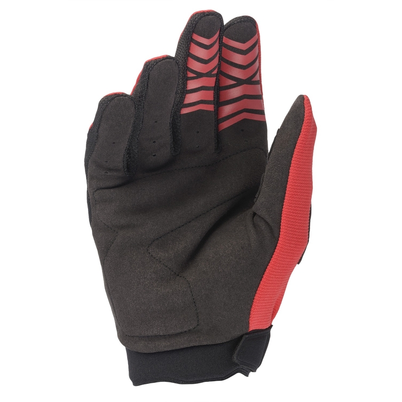 Alpinestars bērnu motokrosa cimdi pilnpapīra melni un sarkani