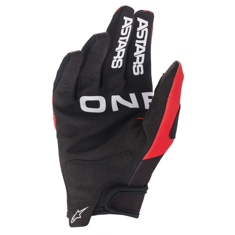 Dětské motokrosové rukavice Alpinestars Radar černo-červené