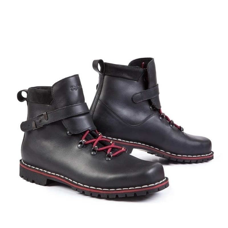 Stylmartin Red Rebel Black Motociklu zābaki