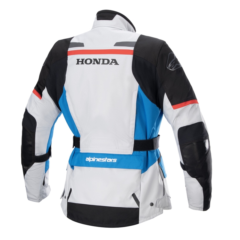 Alpinestar Sieviešu Stella Andes Drystar Honda Grey-Black-Blue-Red motocikla jaka 23