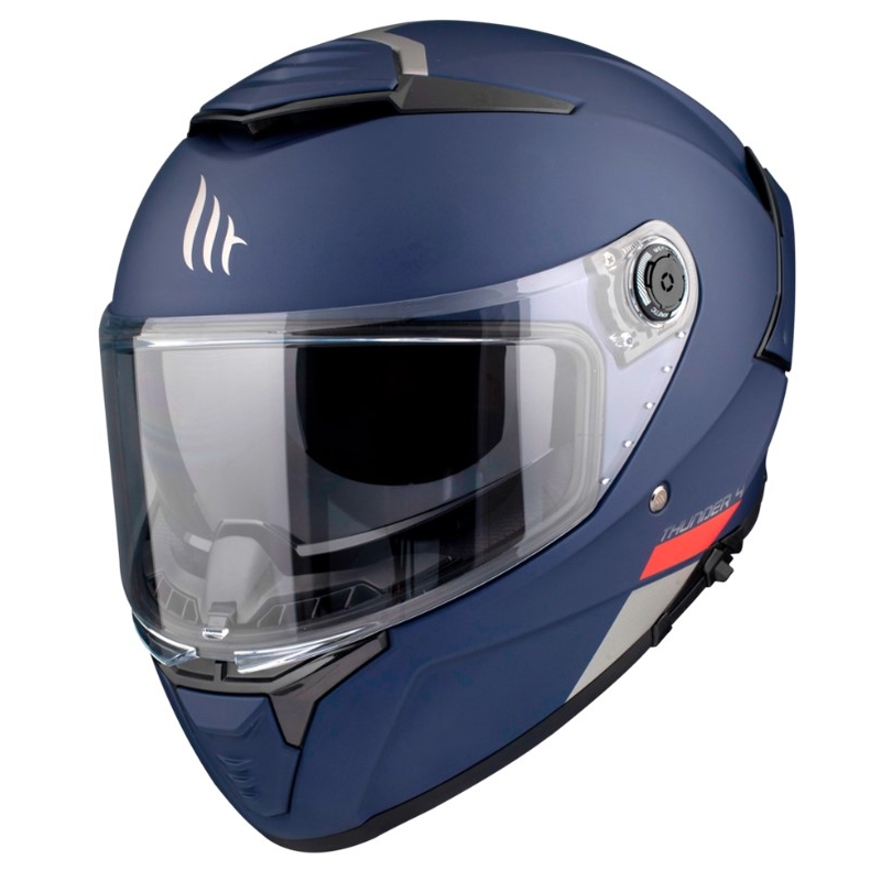 Integrální přilba na motorku MT FF118SV Thunder 4 SV modrá matná výprodej