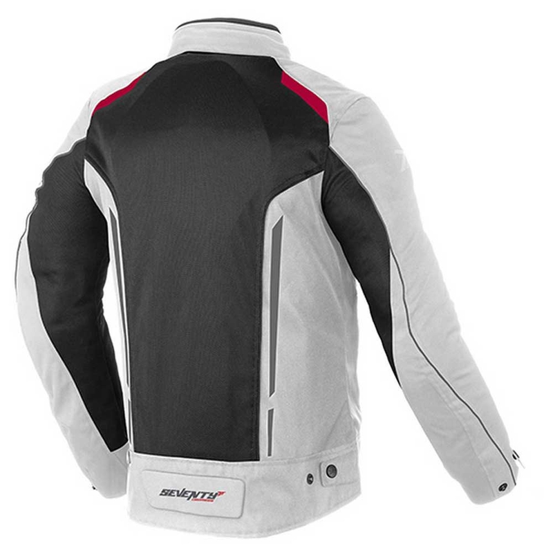 Motocikla jaka SEVENTY DEGREES SD-JT32 black-grey-red