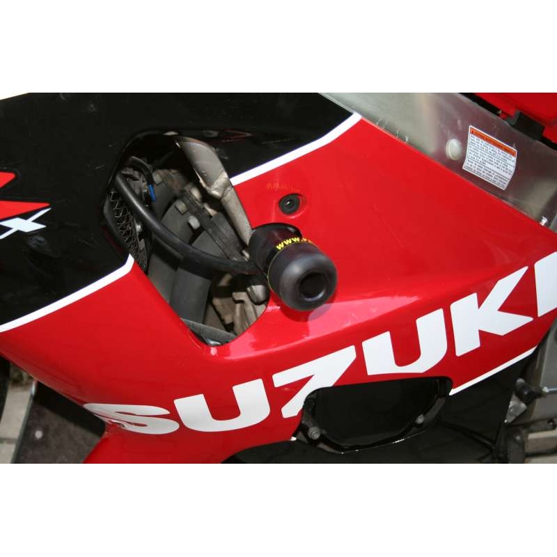 Suzuki GSX-R 750 (00-03) ar klasisko aptecētāja modifikāciju