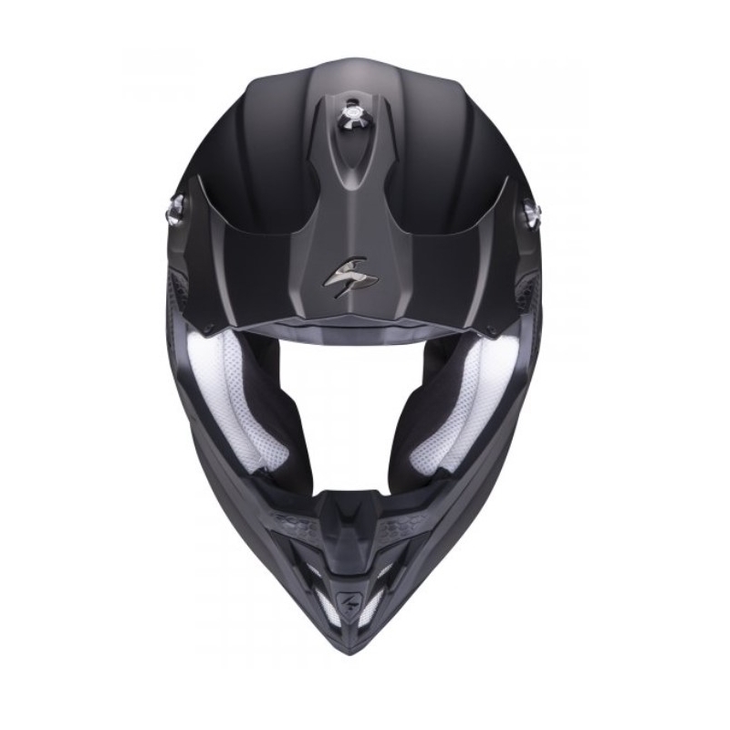 Motokrosa ķivere Scorpion VX-16 EVO AIR Solid black matt