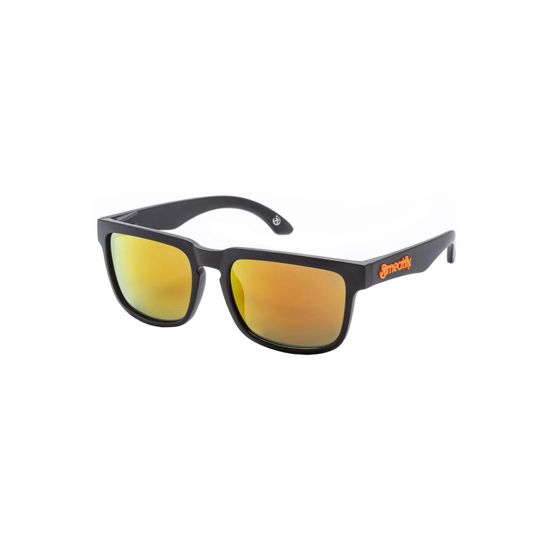 Meatfly Memphis melnas un oranžas saulesbrilles