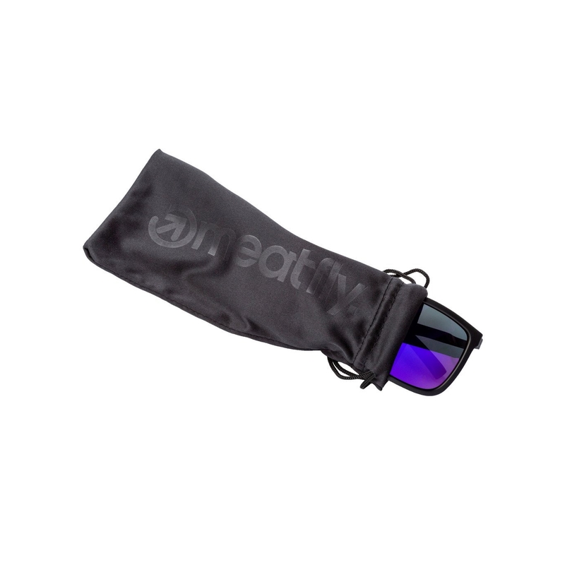 Meatfly Juno 2 melnas un violetas saulesbrilles