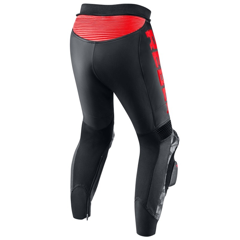 Rebelhorn Rebel melnas-fluo sarkanas motocikla bikses izpārdošana