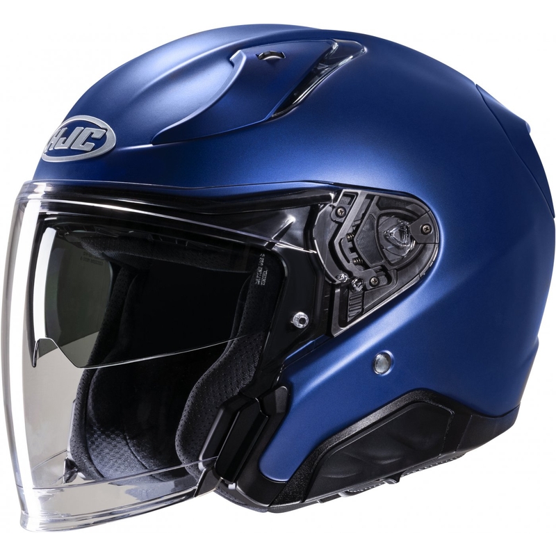Atvērtā motociklu ķivere HJC RPHA 31 Solid semi flat metāliski zila