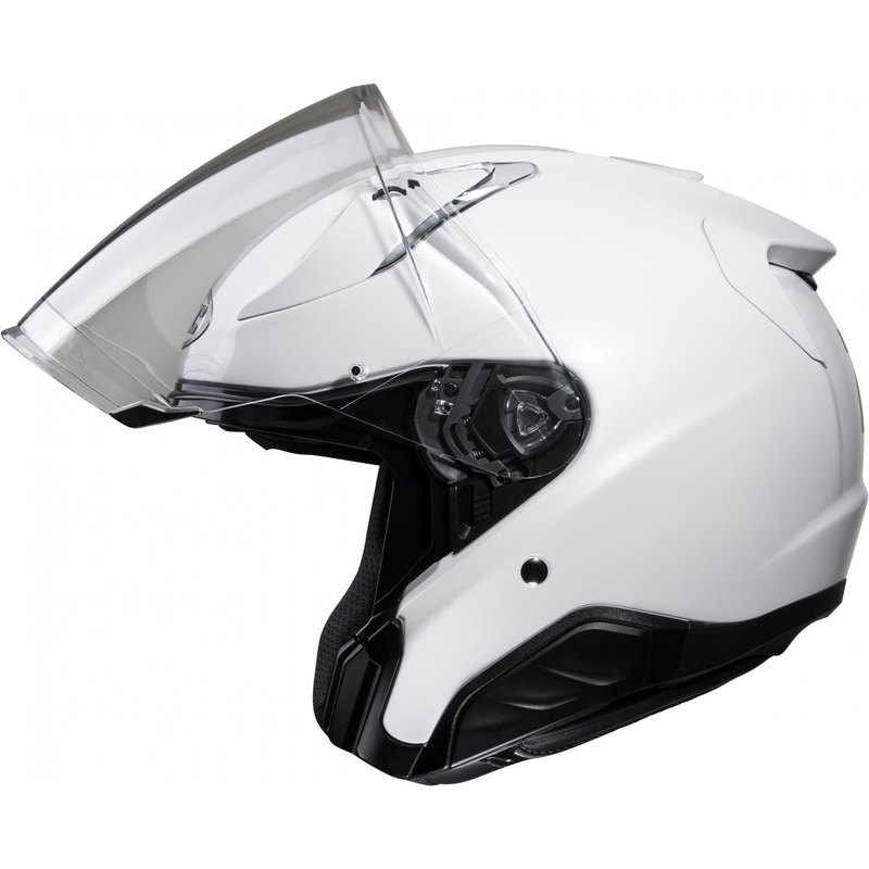Atvērtā motociklu ķivere HJC RPHA 31 Solid pearl white
