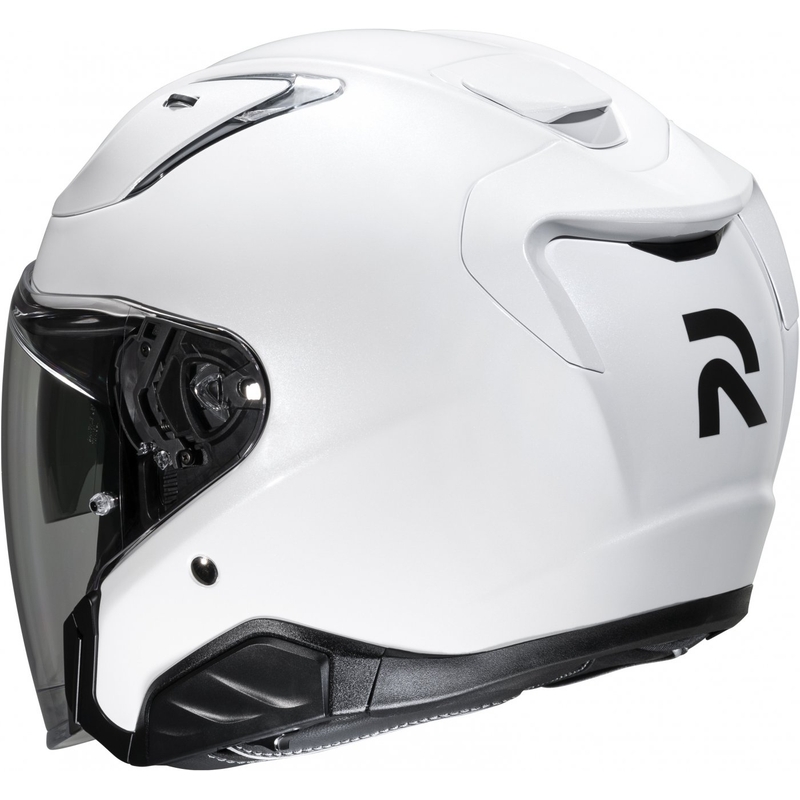 Atvērtā motociklu ķivere HJC RPHA 31 Solid pearl white