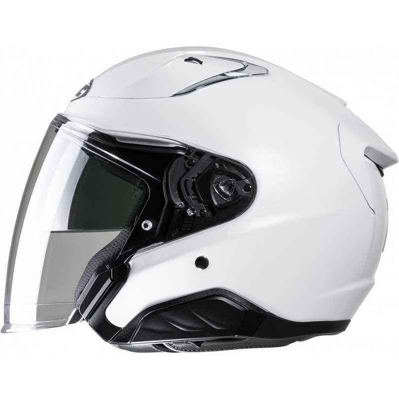 Atvērtā motociklu ķivere HJC RPHA 31 Solid pearl white