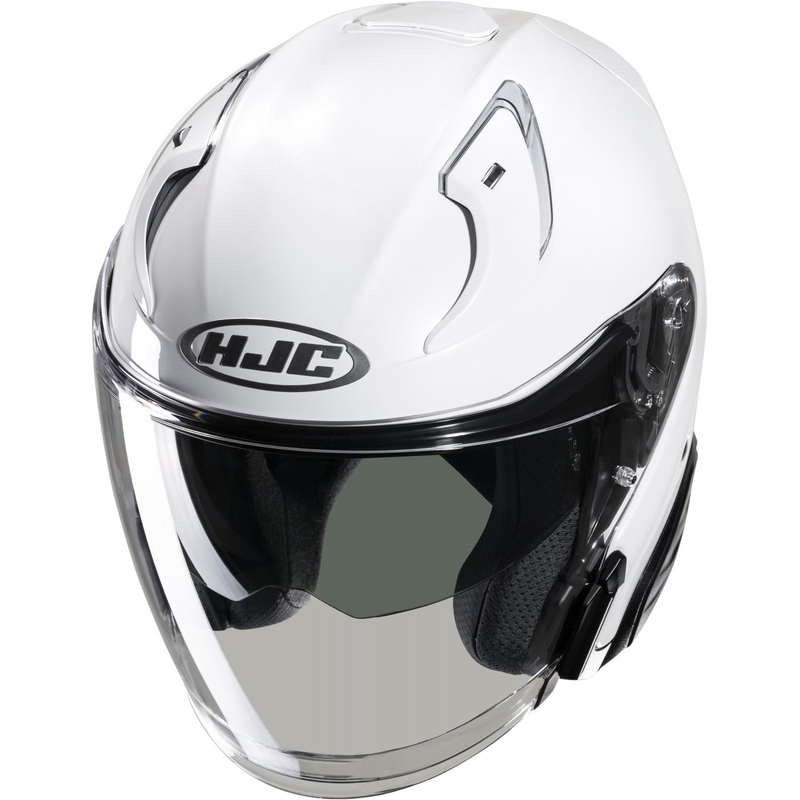 Atvērtā motociklu ķivere HJC RPHA 31 Solid pearl white