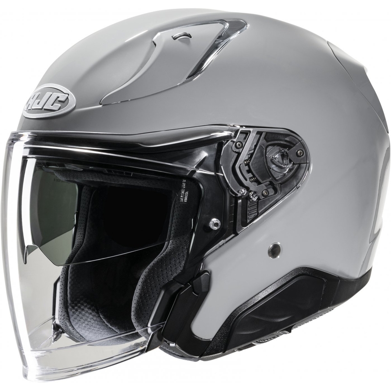 Atvērtā motociklu ķivere HJC RPHA 31 Solid n. pelēka