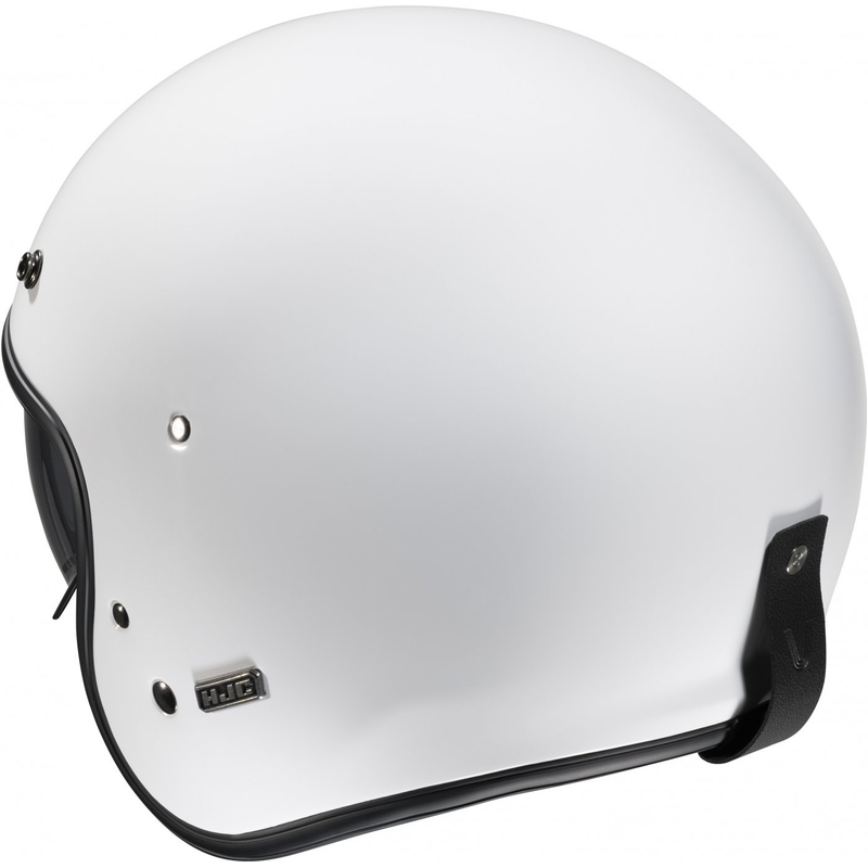 Atvērtā motociklu ķivere HJC V31 Solid white