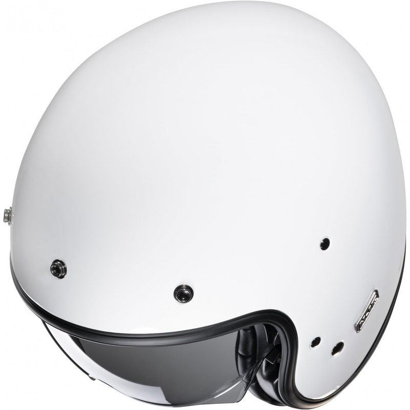 Atvērtā motociklu ķivere HJC V31 Solid white