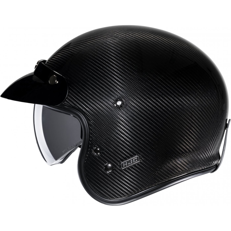 HJC V31 Carbon Open ķivere melna