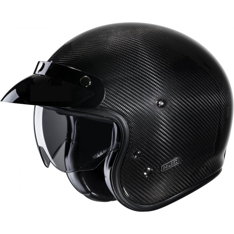 HJC V31 Carbon Open ķivere melna