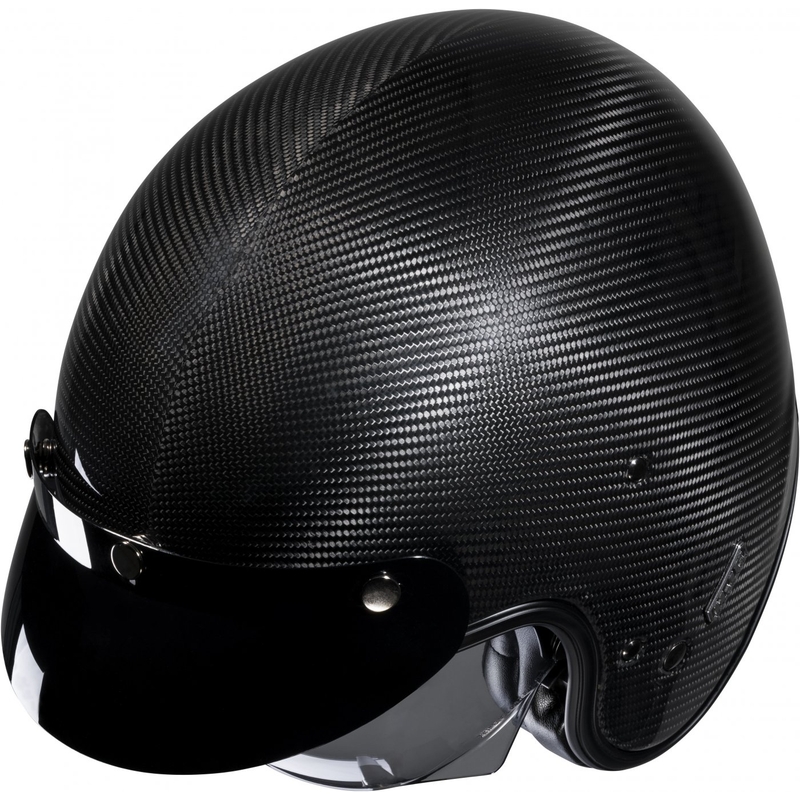 HJC V31 Carbon Open ķivere melna