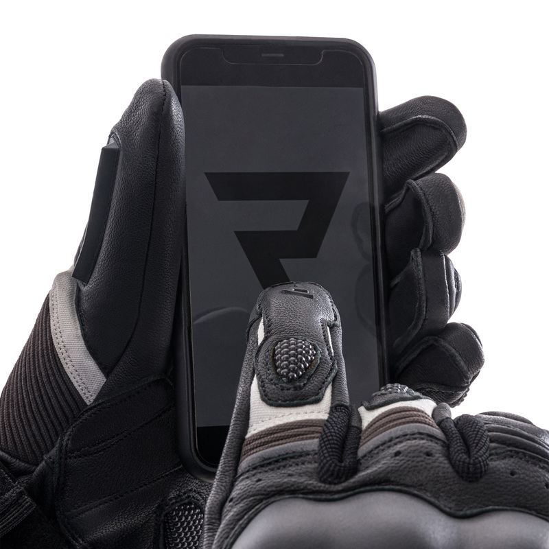 Motocikla cimdi Rebelhorn Range black-grey