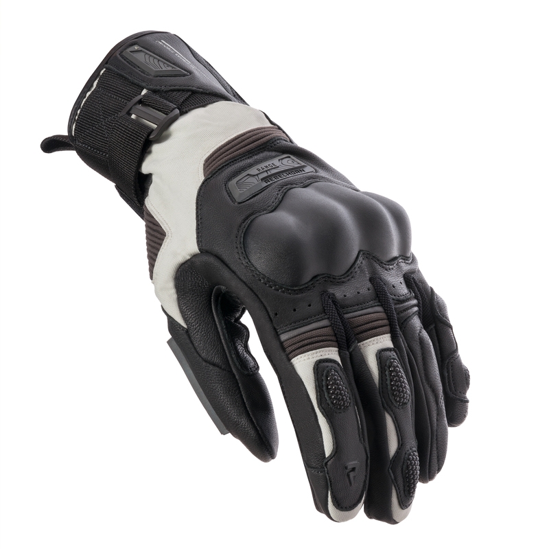 Motocikla cimdi Rebelhorn Range black-grey