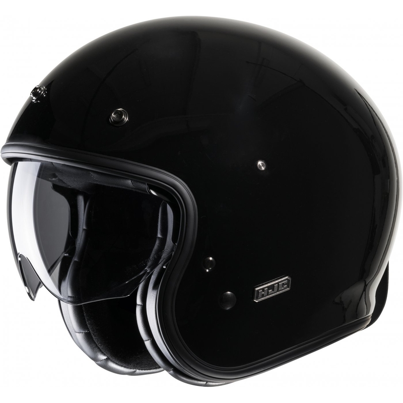 HJC V31 Solid Black Open motocikla ķivere