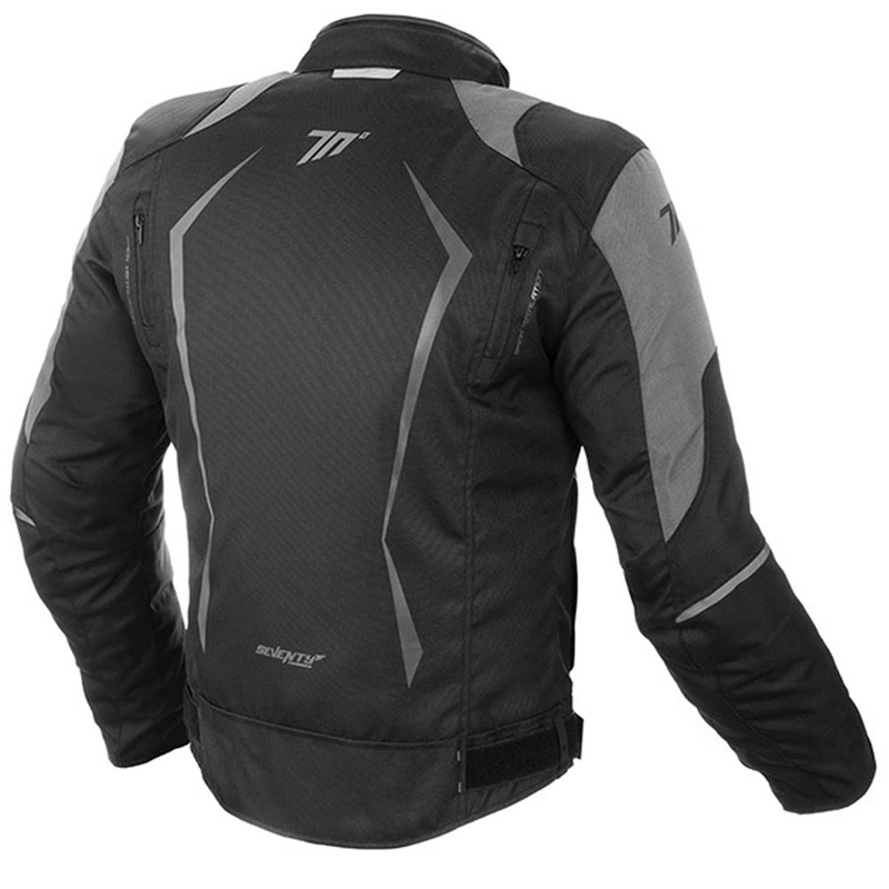 Motocikla jaka SEVENTY DEGREES SD-JR47 black-grey