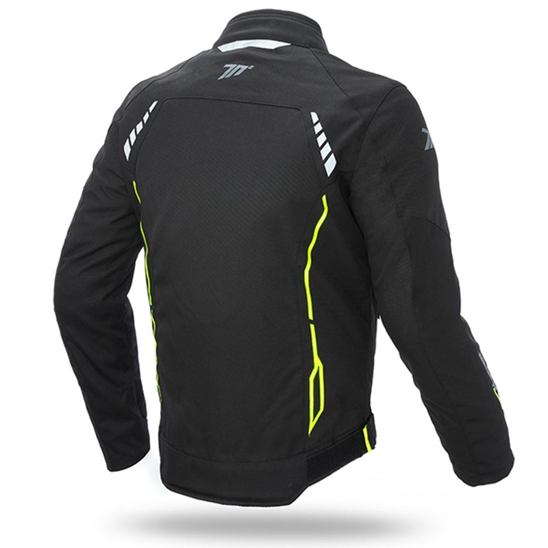 Motocikla jaka SEVENTY DEGREES SD-JR65 black-fluo yellow