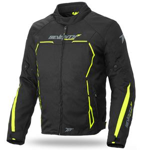 Motocikla jaka SEVENTY DEGREES SD-JR65 black-fluo yellow