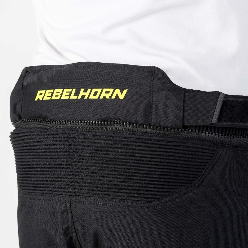 Rebelhorn Patrol Grey-Black-Fluo Yellow motocikla bikses izpārdošana