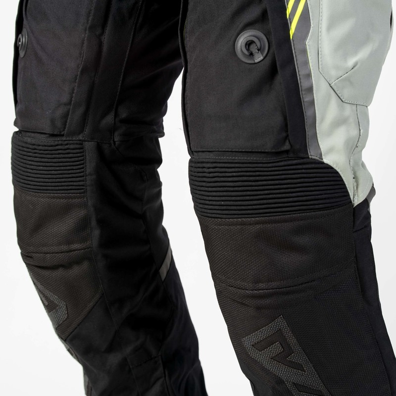 Rebelhorn Patrol Grey-Black-Fluo Yellow motocikla bikses izpārdošana