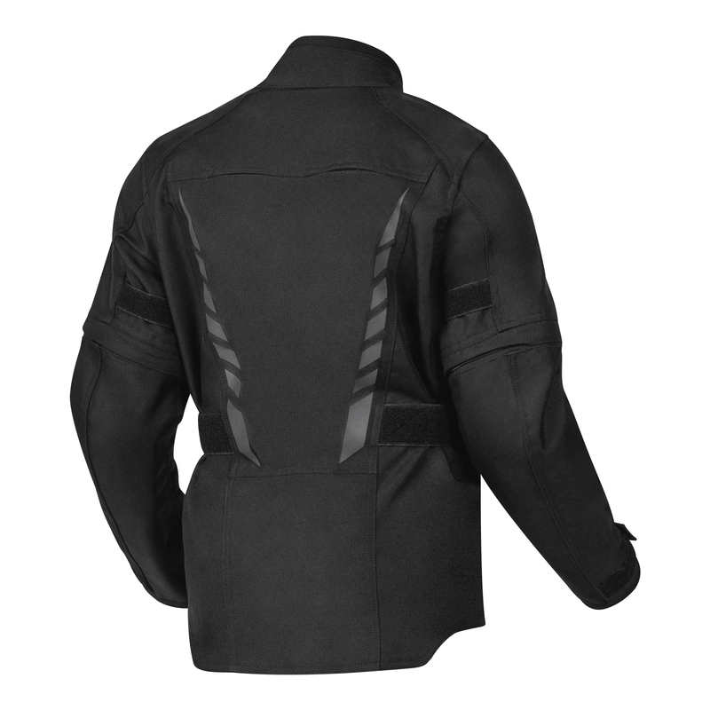 Bērnu motocikla jaka Ozone Sahara melna