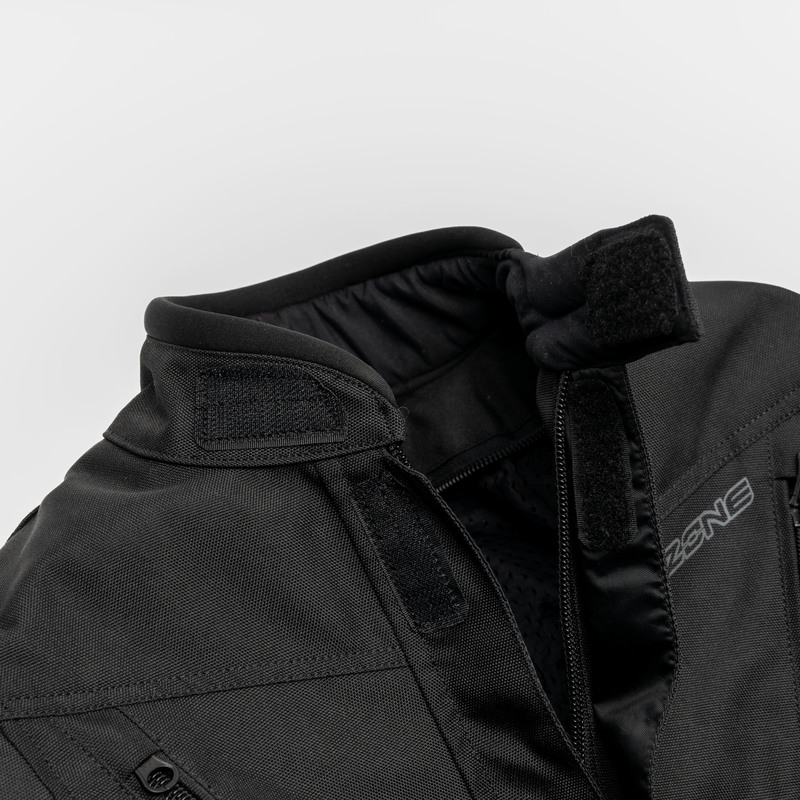 Bērnu motocikla jaka Ozone Sahara melna