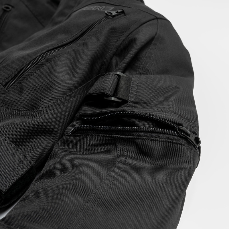 Bērnu motocikla jaka Ozone Sahara melna