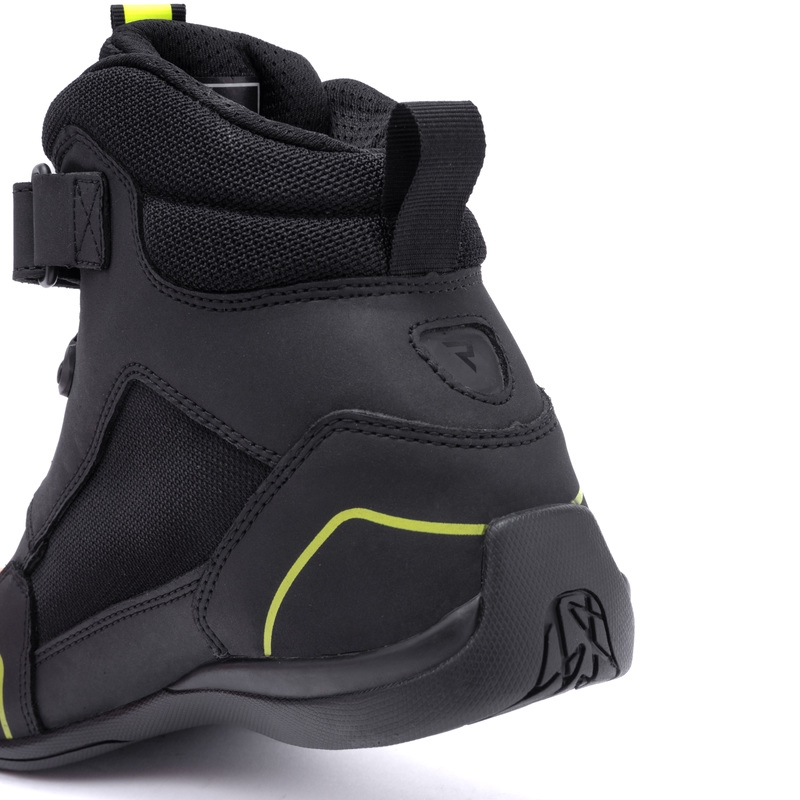 Motocikla zābaki Rebelhorn Spark II black-fluo yellow