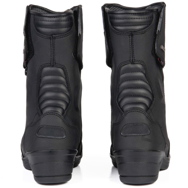 Sieviešu Ozone Rapid Black Matte motociklu zābaki